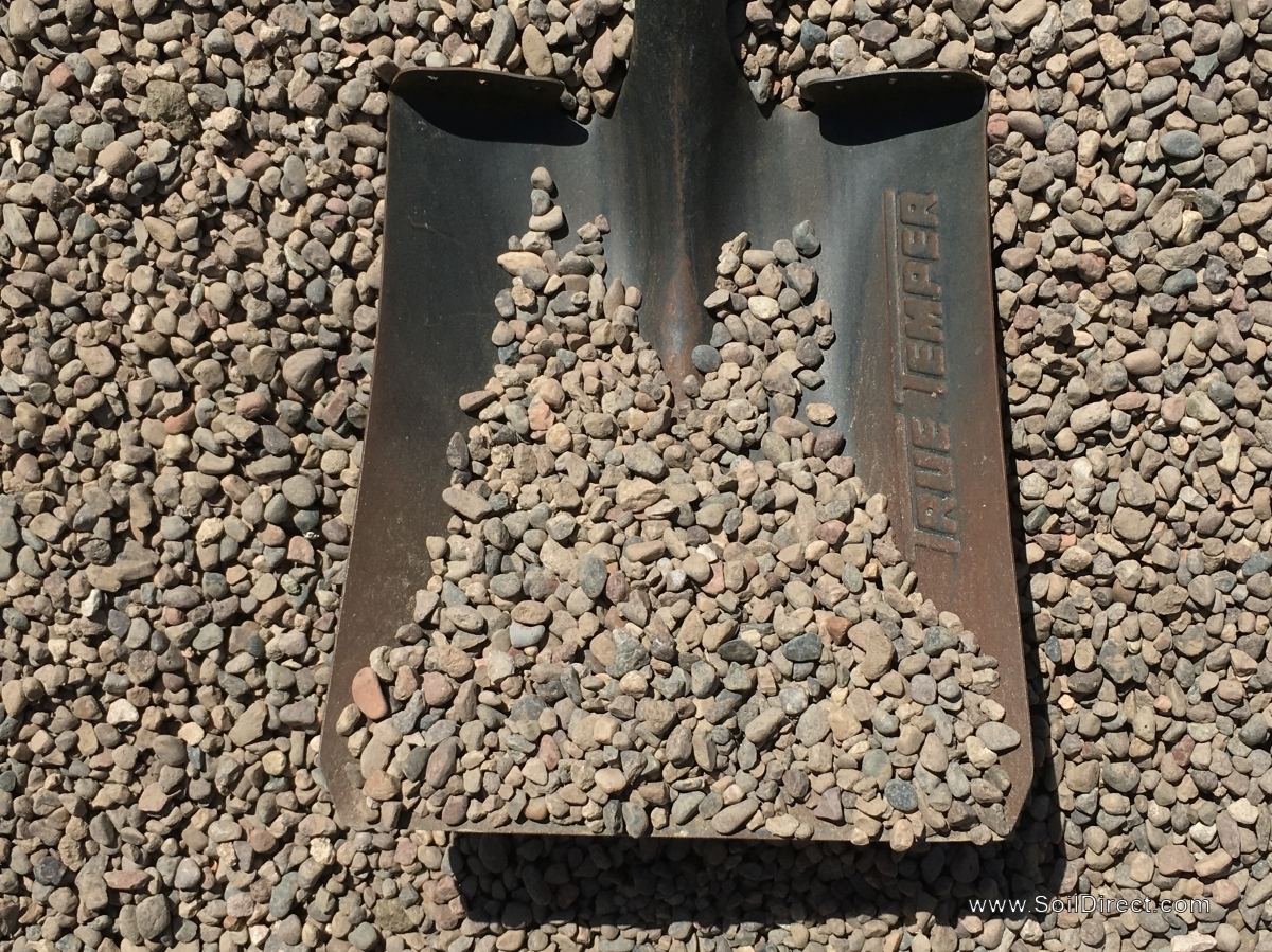 3/8 in Arizona pea gravel