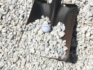 White Decorative Rock